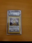 1999 Pokemon Jungle Meowth 56/64 CGC 9 Mint Graded Card #52 Level 15