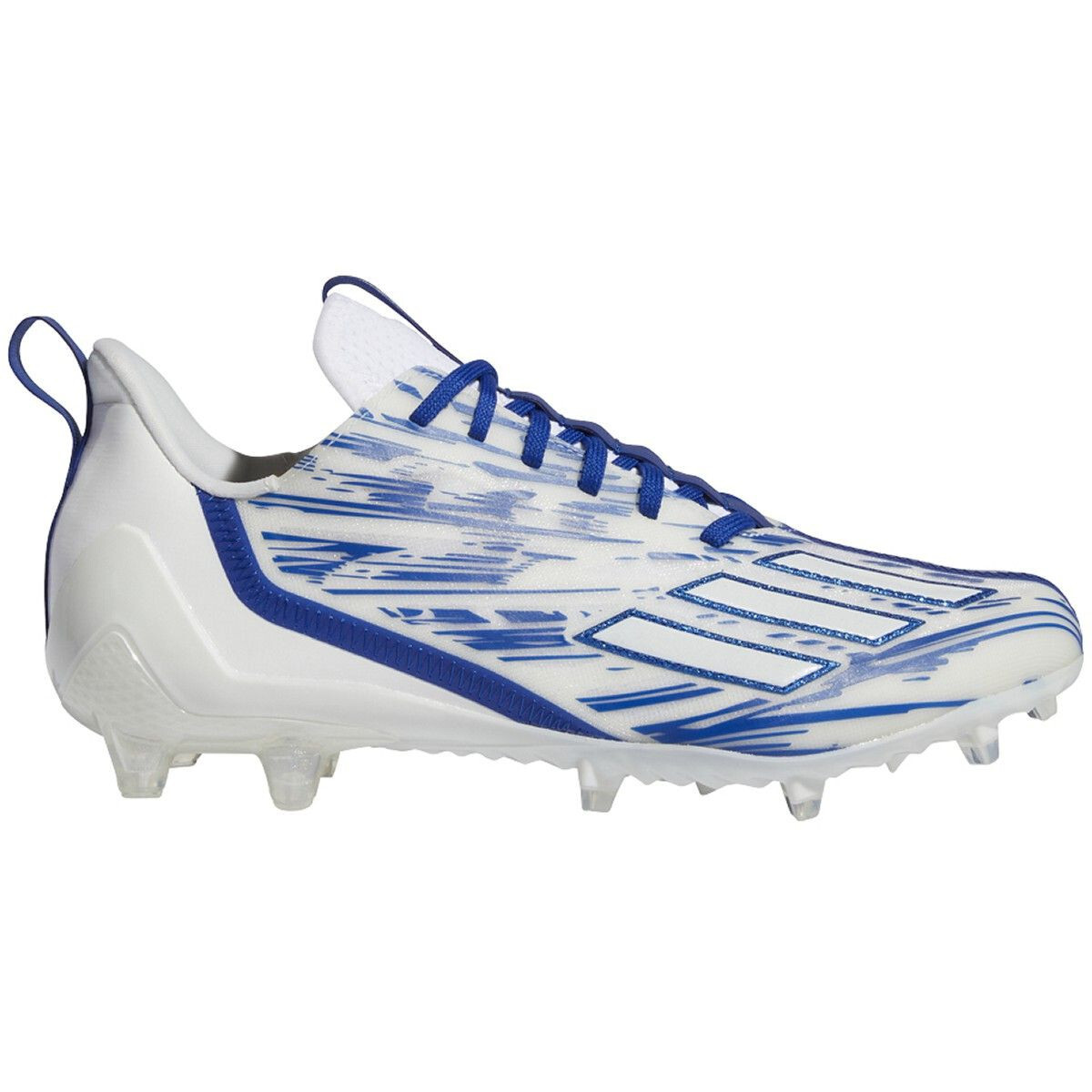SZ 11.5 Mens Adidas Adizero 12.0 Football Cleats White Royal 