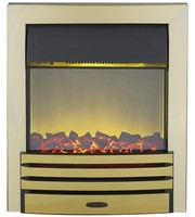 Electric 2kw Brass Surround Modern Flame Fireplace Inset Insert Coal Fire Led Electric 2kw Brass Surround Modern Flame Fireplace Inset Insert Coal Fire Led