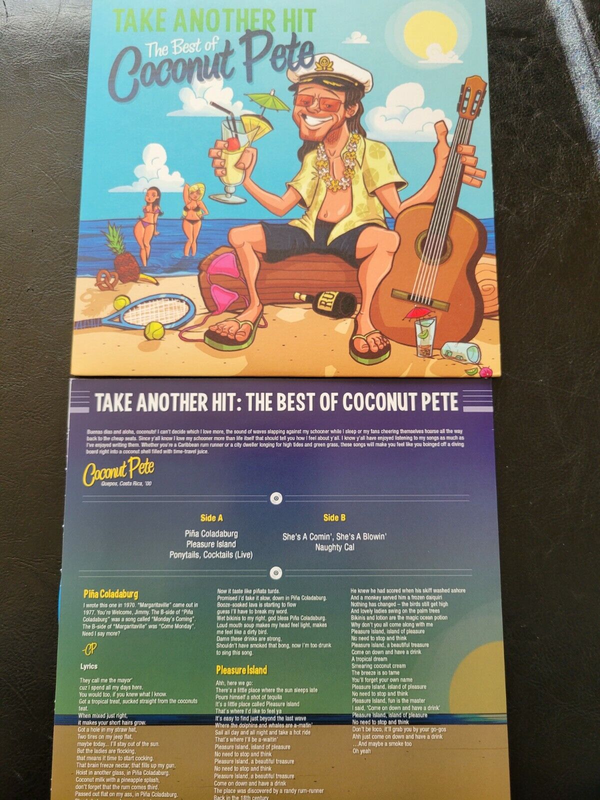 The Best Of Coconut Pete: Take Another Hit 7" Record Broken Lizard Bill Paxton