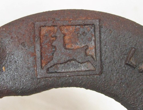 VTG John Deere Malleable Works Horse Shoe Pair 1 2 Last Iron 1969 East Moline IL - Picture 10 of 18