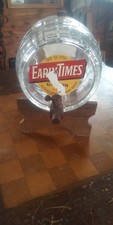 Early Times Gallon Clear Glass Barrel Decante...