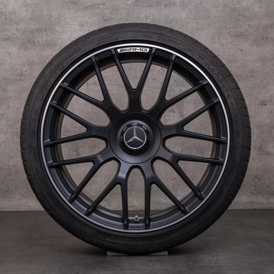 Mercedes Clase C C63 & S AMG llantas 19 pulgadas W205 S205 ruedas de verano A205 - Imagen 2 de 4