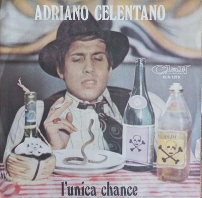 Adriano Celentano - L'Unica Chance 7'' Vinyl Rock,Funk / Soul Funk 02
