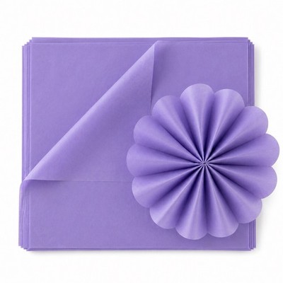 Seidenpapier Bastelpapier Packseide 480 Blatt 50cm 15g lila DIY Tissue Paper