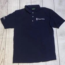 Y2K Rolls Royce Employee Button Polo Style Shirt Size XL Outer Banks Tag 2006