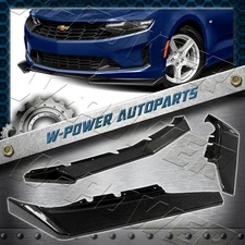 Carbon Fiber For 2016-2024 Chevy Camaro 1LE-Style Front Bumper Spoiler Lip Kit