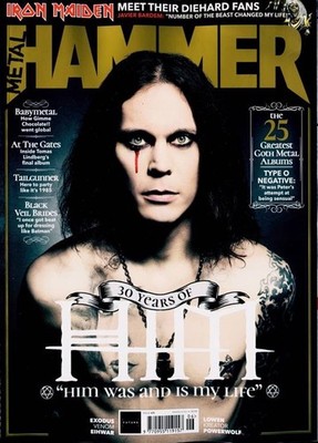 METAL HAMMER MAGAZINE NO 413-30 YEARS OF HIM