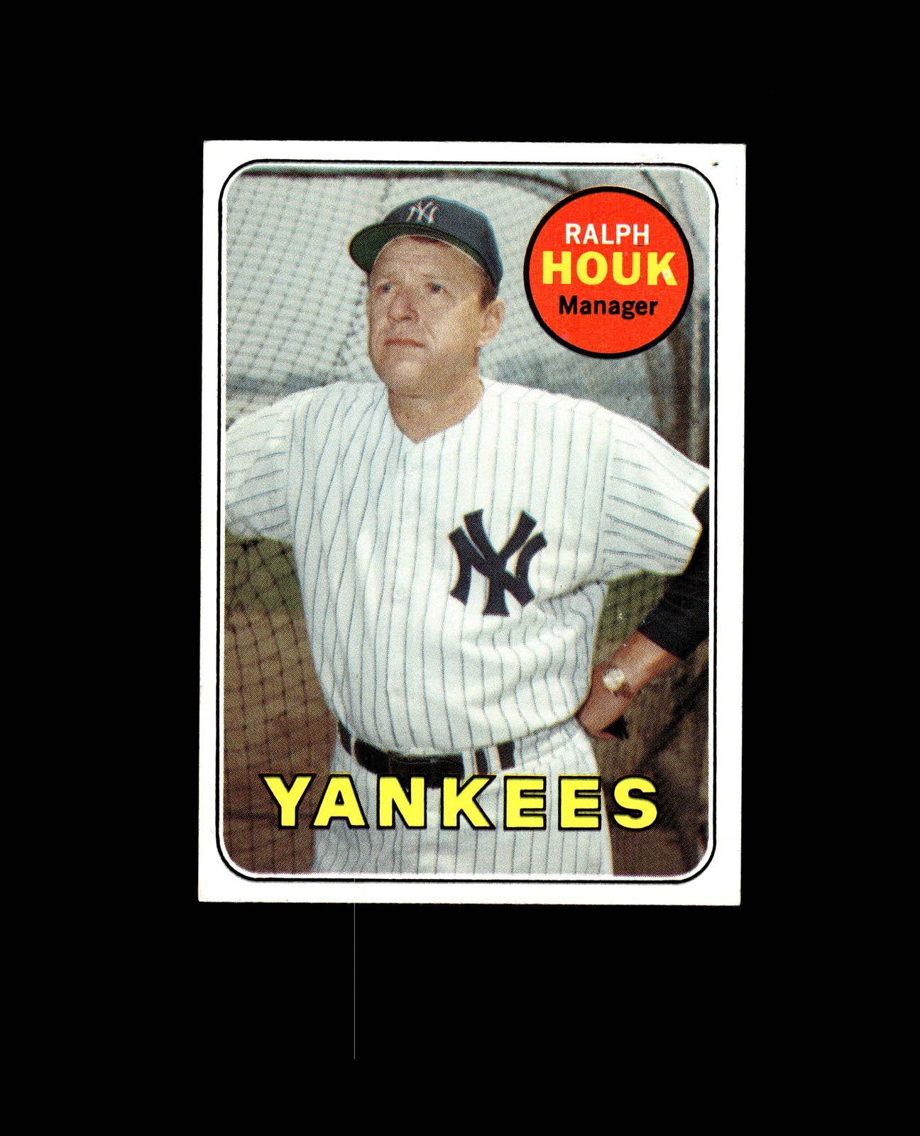 1969 Topps 447a Ralph Houk MG EX-MT #D1,557959