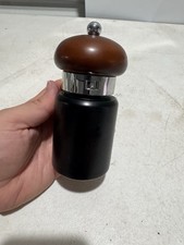 William WM Bounds Original Wooden 5&rdquo; Pepper Mill Adjustable Grinder Kitchen