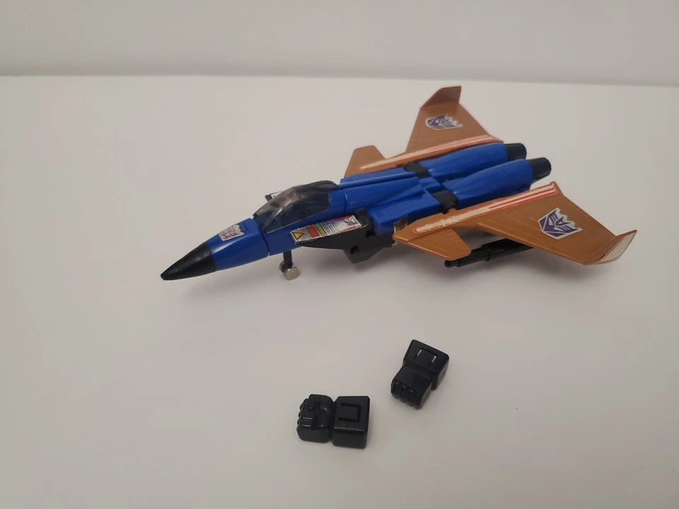 Transformers G1 Decepticon Seeker Jet DIRGE Complete Hasbro Takara Vintage 1985 - Image 3 of 4
