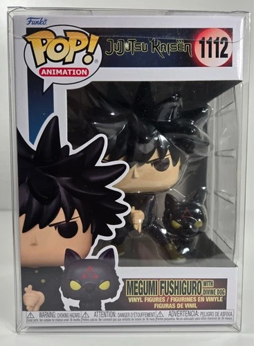 Funko Pop! Vinyl: Jujutsu Kaisen - Megumi Fushiguro #1112 with clear protector