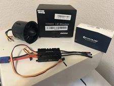 FMS 70mm EDF 12 Blades  80A ESC for 6s Lipo Completed & Tested w Program Card