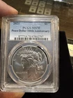 2021 PEACE SILVER DOLLAR PCGS MS70 100TH ANNIVERSARY