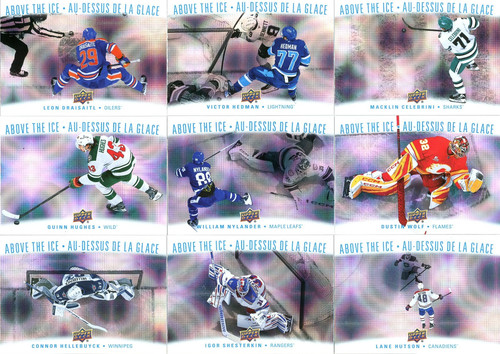 U PICK LOT 2026-27 26-27 Upper Deck UD Tim Hortons ABOVE THE ICE Hockey card set