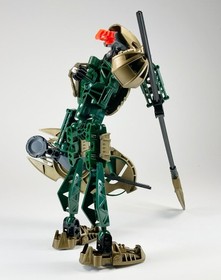 LEGO Technic Bionicle 2005 #8762 Toa Iruini w/rip cord & 2 spinners 100%