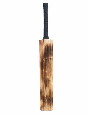 Scorched Wooden Cricket Bat Lightweight Scoop Back Hard Tennis Willow Training