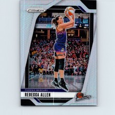 2024 Panini Prizm WNBA Rebecca Allen #124 Silver Prizm Phoenix Mercury