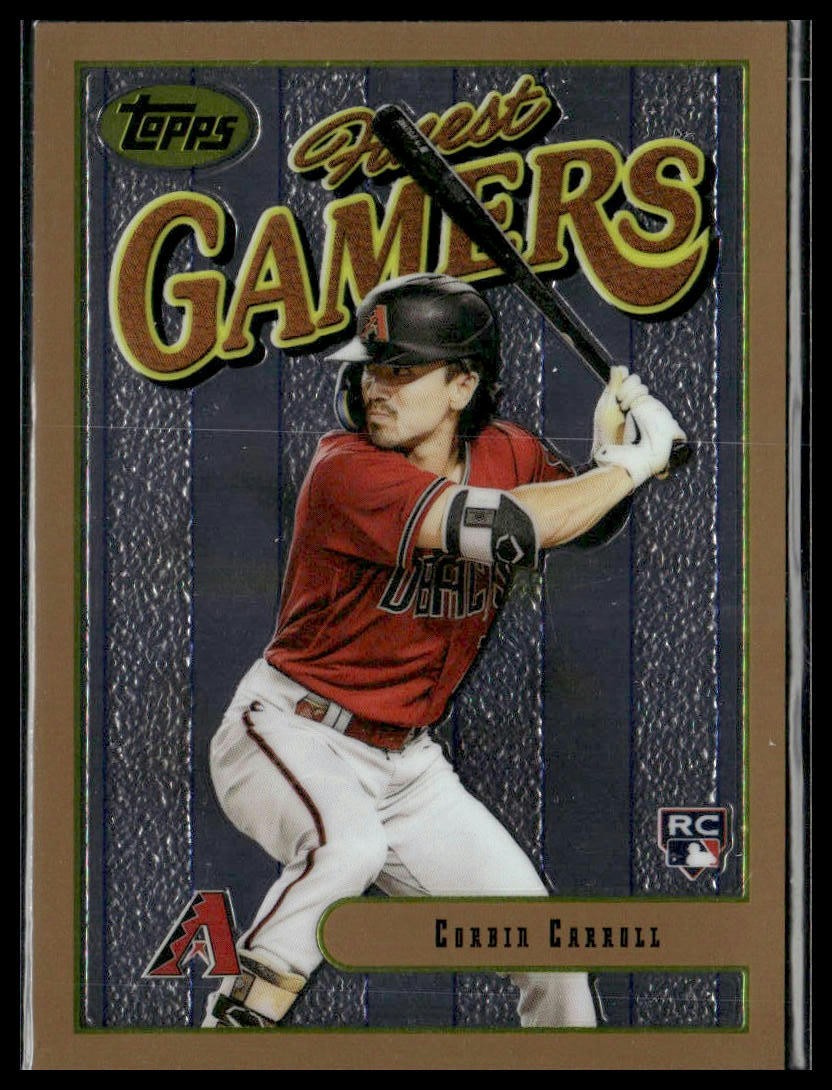 Corbin Carroll 2023 Finest Flashbacks RC #14 Arizona Diamondbacks