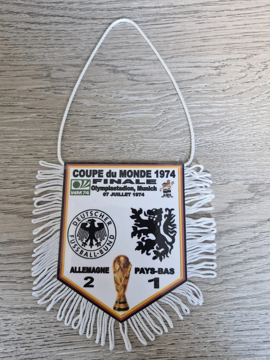 Fanion Coupe Du Monde Allemagne 1974 - Vintage - Supporters Football - France