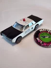 1968 Hot Wheels Redline POLICE CRUISER - One Owner + Button
