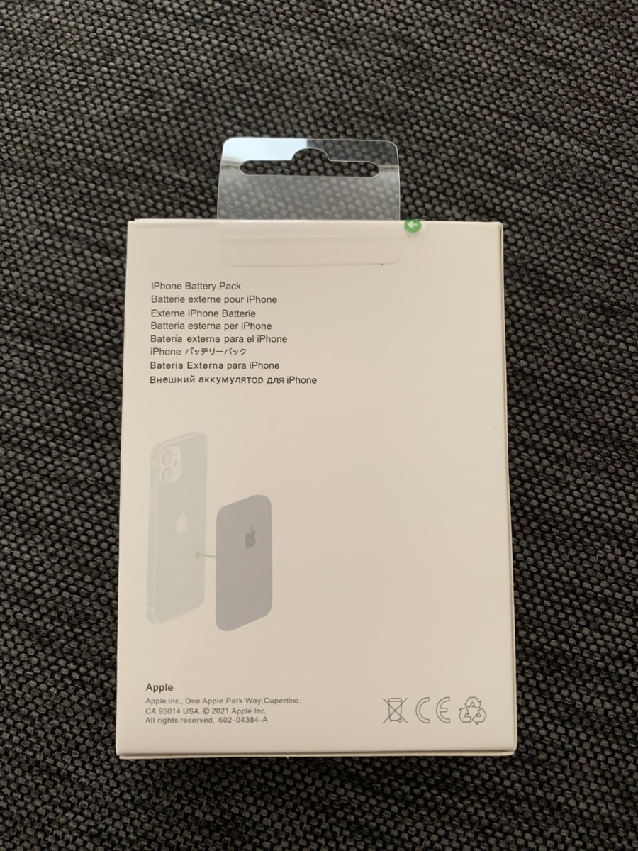 Apple MagSafe Battery Pack 1460mAh – Genuine OEM – White