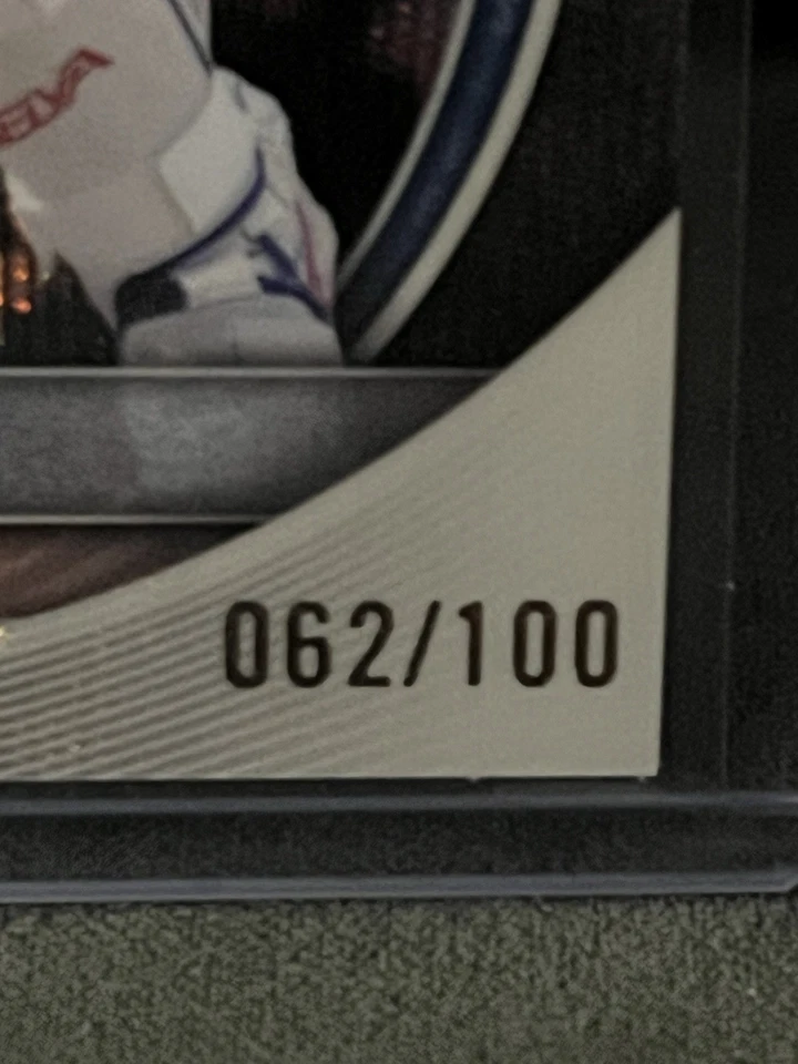 2023 Bowman Chrome Seiya Suzuki RC Wave Refractor /100 Cubs - Image 3 of 3