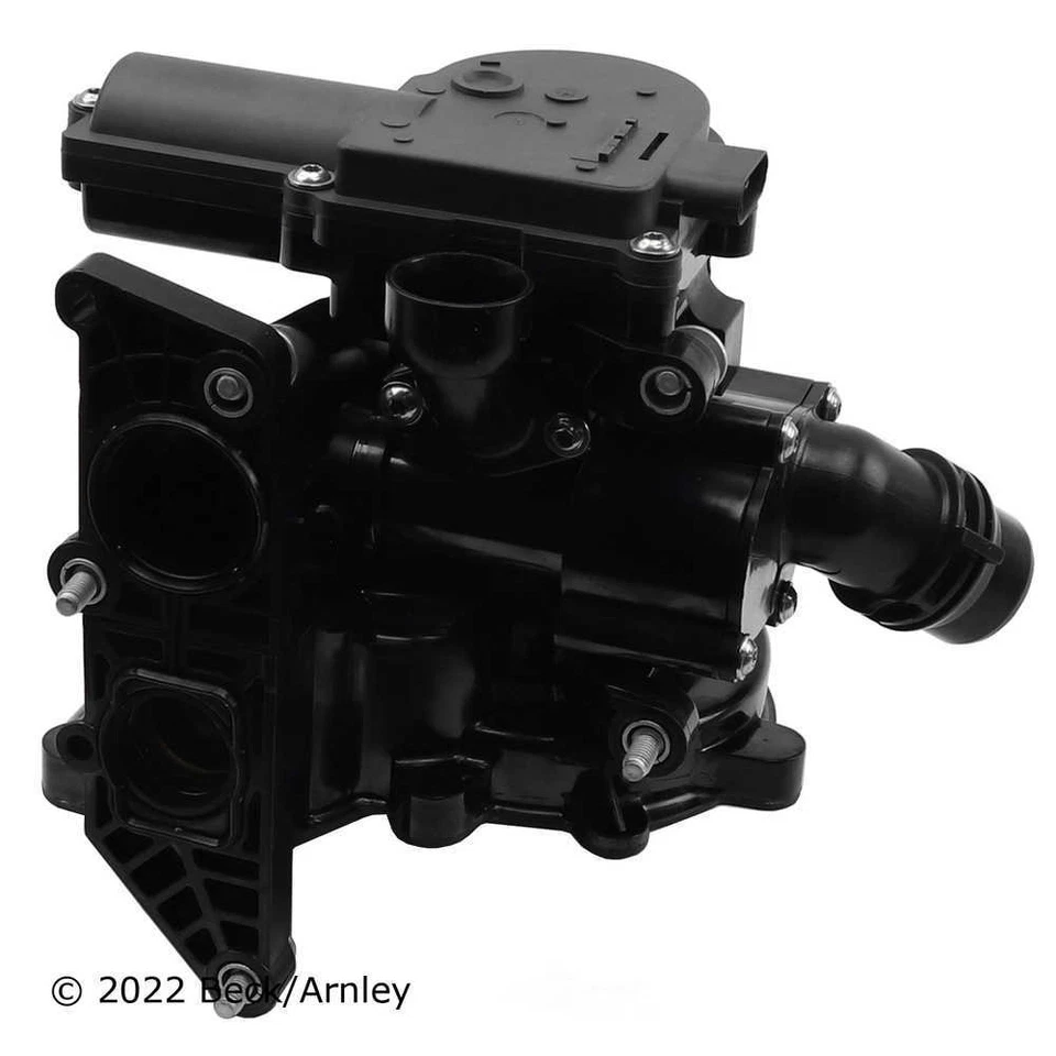 Caixa termostato líquido de arrefecimento do motor compatível com 2015-2018 Volkswagen Golf R, GTI Golf, Golf - Imagem 2 de 4