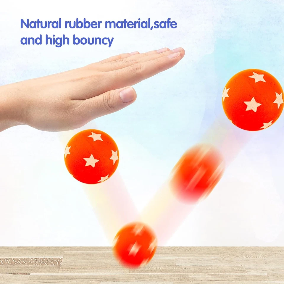 Bolas hinchables para niños 24 piezas 6 estilos 32 mm surtidas bolas hinchables juguetes para niños Foto 4 de 4