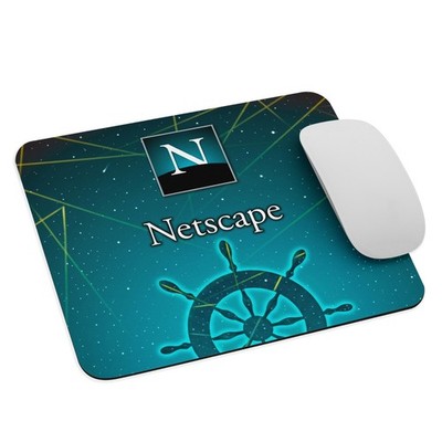 Vintage Netscape Navigator Mouse Pad   Ultimate 90s Retro Tech Geek Gift.