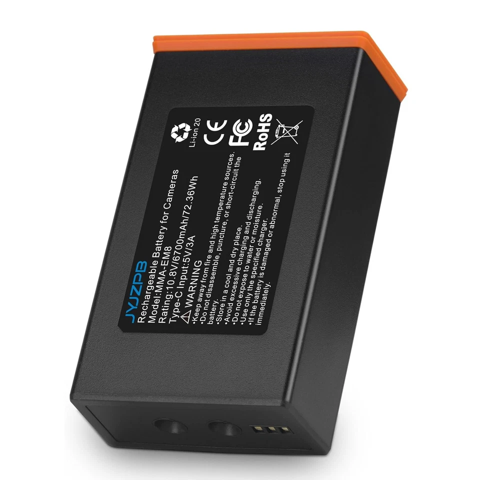 4Pack 6700mAh Battery for Moultrie Cellular Trail Cameras Edge 2/Edge 2 Pro/Edge - Image 2 of 4