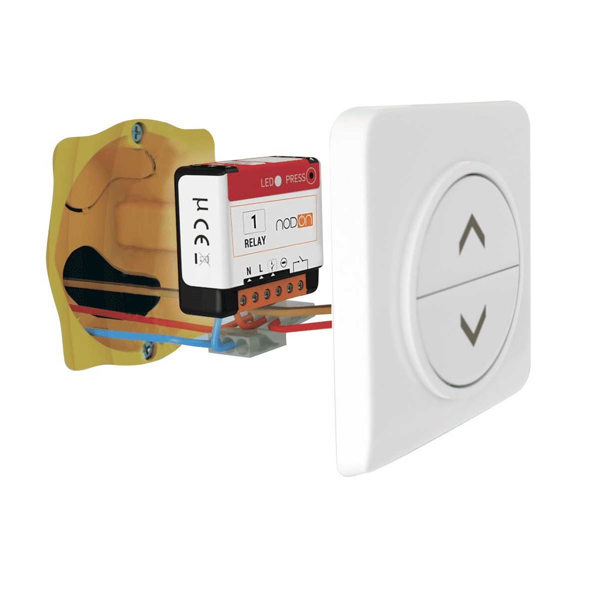 Module Relais Intelligent Zigbee NODON Blanc pour l'Automatisation Électrique - 2