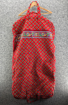 Vera Bradley Americana Separates Garment Bag Storage Red Zip Pockets Travel VTG
