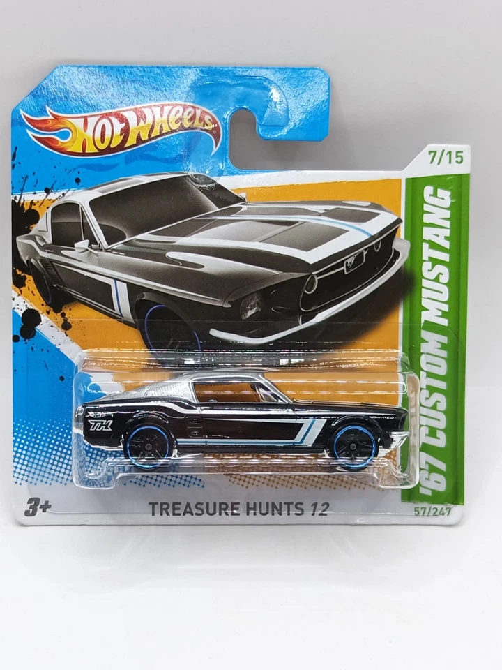 Hot Wheels Ford Mustang 67' Fastback Custom Treasure Hunt - Bild 1 von 4