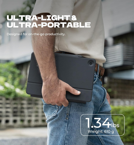 Für Samsung Galaxy Tab A11+ Plus Hülle mit Tastatur, Ultraleichtes Magnet Folio  - Bild 4 von 7