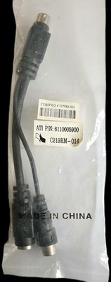 Adapter Cord For Computer Or Graphics Card, ATI Graphics Card Output Video To TV