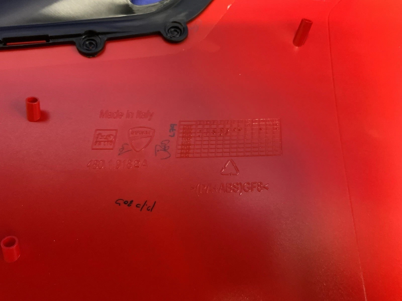 Ducati Right Lower Fairing (Anniversary Red) Panigale V4 2018-2021 OEM 48019181A