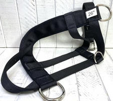 Valhoma Pet Products “We Love Our Pets Too!” 26” Black Pulling Harness Dogs NWT