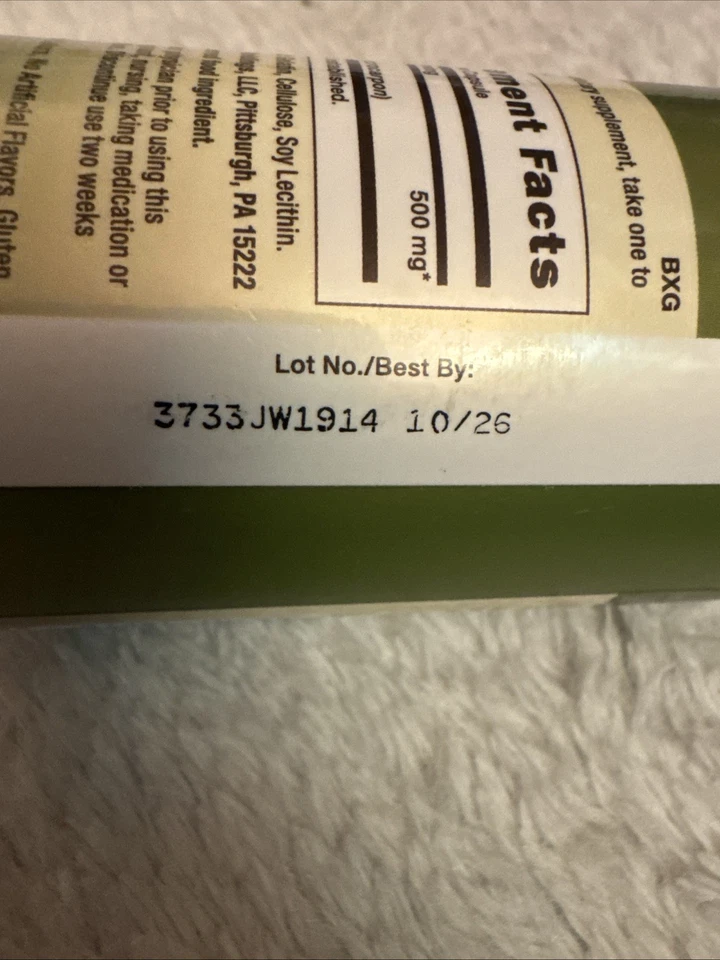 GNC Herbal Plus Arándano Fruta 500mg 100 Cápsulas Exp 10/2026 Foto 3 de 3