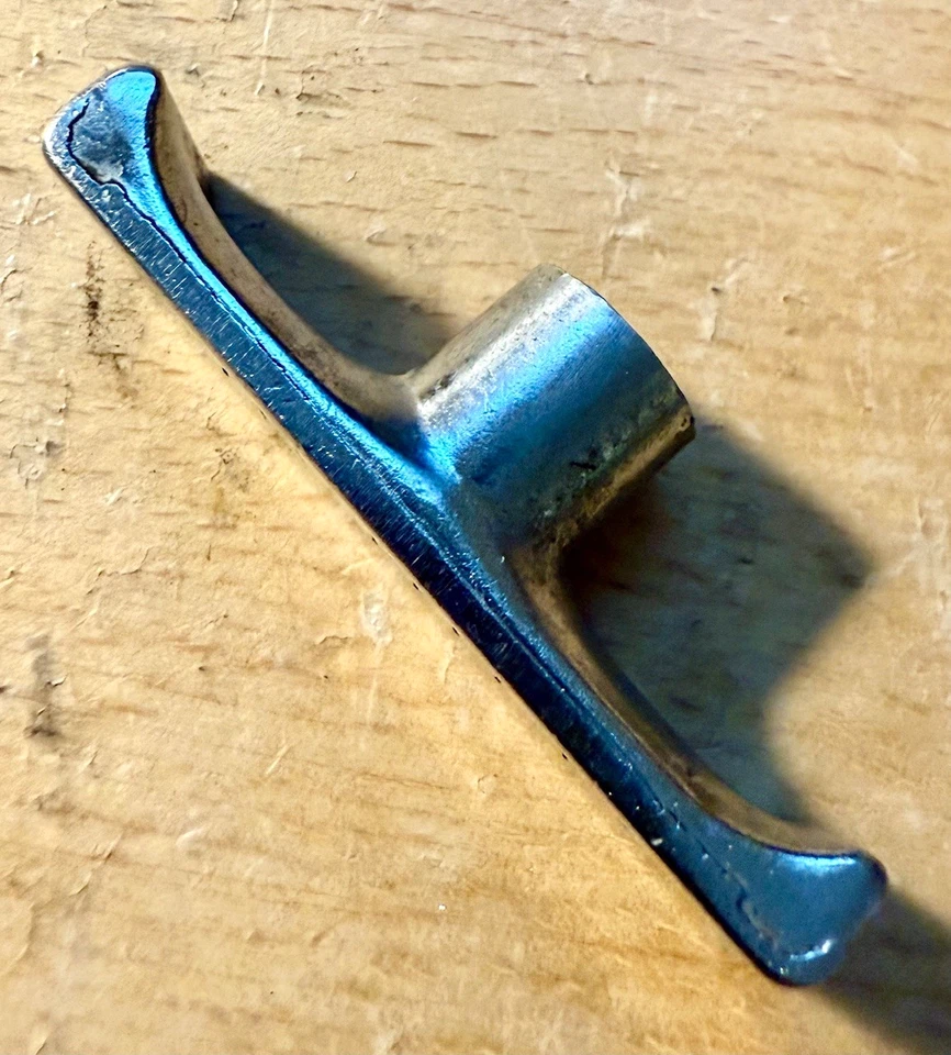 1950S 1960S 1970S PANEL DEBAJO DEL TABLERO LIBERACIÓN FRENO MANIJA T PALANCA DE TRACCIÓN AÑOS 60 70S Foto 4 de 4