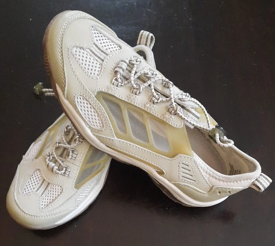 Zapatos de agua Bass Tide H2O 4333-252 para mujer talla 6 M de cuero de caña baja tostado y oliva Foto 4 de 4