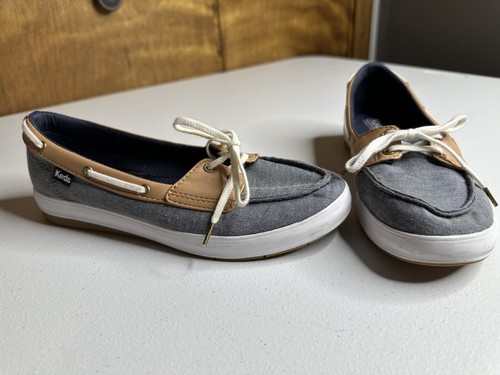 Keds Boat Shoes Womans size 7 Lace up low top comfort - Picture 2 of 9