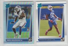 Buffalo Bills Greg Rousseau Rated Rookie RC Optic Lot #9010