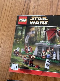 Manuals ONLY - Instructions books 1 & 2 Lego 8038 Star Wars Battle of Endor