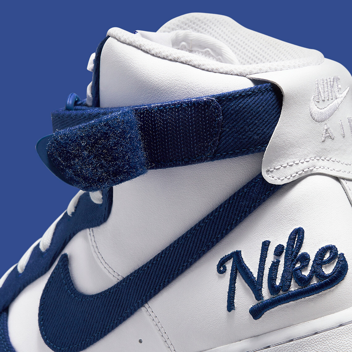 Nike Air Force 1 High EMB LA Dodgers Shoes DC8168-100 Mens Nike Air Force 1 High EMB LA Dodgers Shoes DC8168-100 Mens
