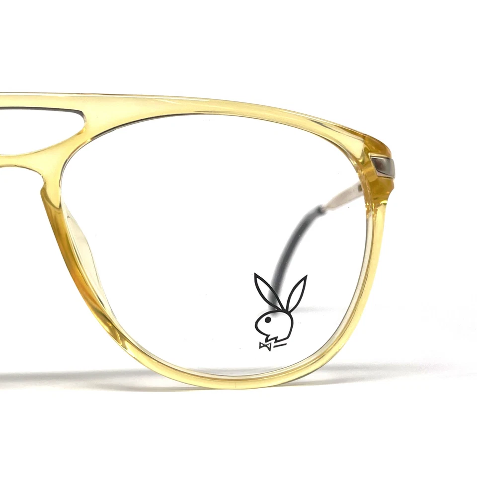 NOS vintage PLAYBOY 4667 glasses frames - CRYSTAL - 80's Germany - ORIGINAL - Bild 3 von 4