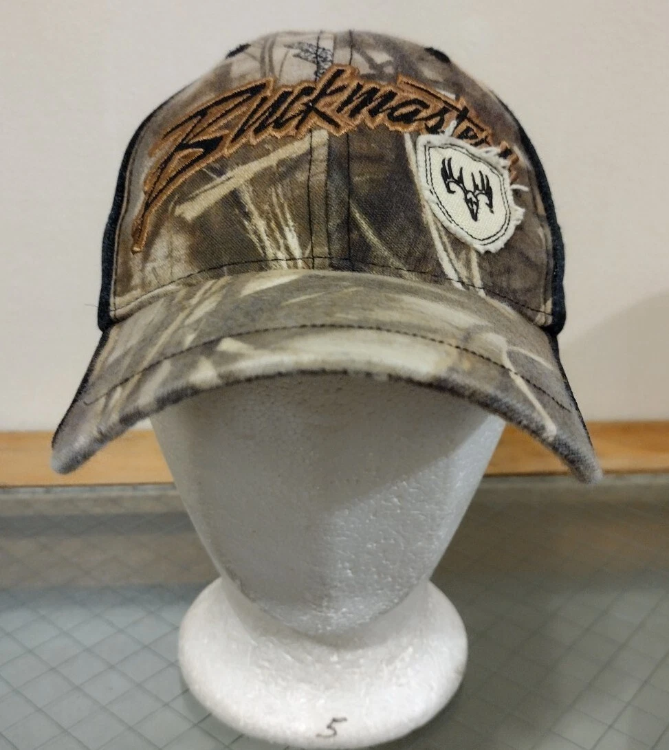 Paramount Outdoors Buckmasters Camo Hunting Hat Cap Green Strapback