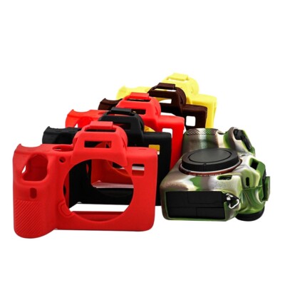 For Sony A7R3 A7R Silicone Shock Proof Camera Bag Protective Soft Travel