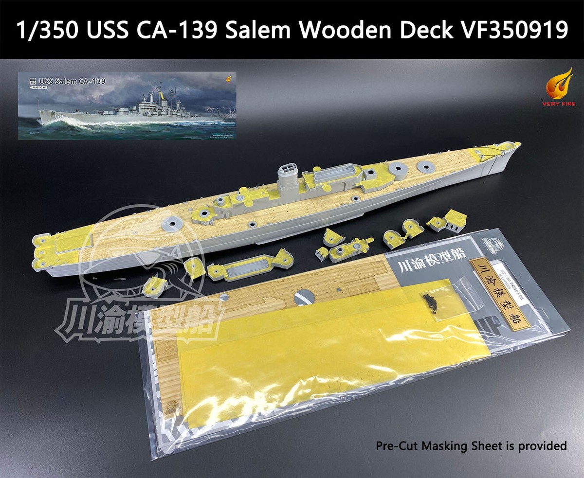 USS Salem CA-139 1/350 プラスチックキット USS Salem CA-139 Heavy Cruiser 1/350 Very Fire