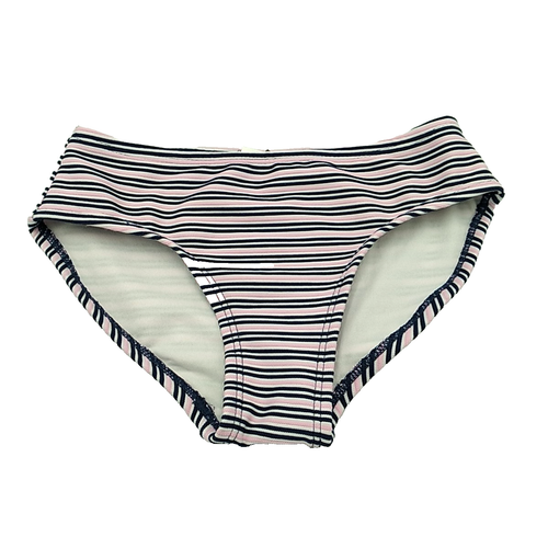 Art Class Girls Bikini Size S6/6X Two Piece Swimwear Pink Black Striped Swim Set - Picture 3 of 11